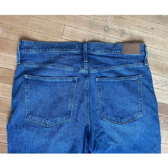 MADEWELL The Perfect Vintage Jean in Alstyne Wash Raw Hem Women's 32 - Picture 5 of 7